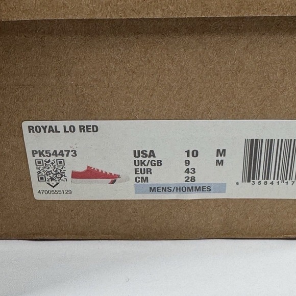 Pro-Keds Royal Lo Canvas Red OG Shoes Sneakers PK54473 men's‎ Size 10 NWB - Picture 9 of 9